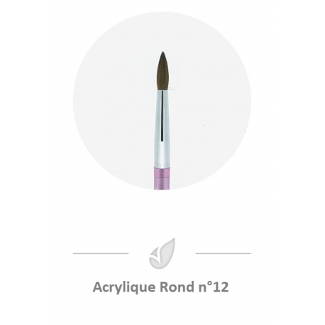 Pinceau Acrylique Rond n°12 Linea Femina