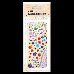 Decalcomanie Fleurs Et Papillons