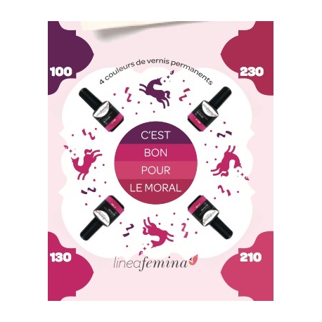 Kit Vernis Permanent 4Pcs 