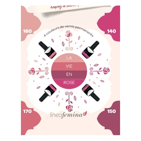 Kit Vernis Permanent 4Pcs 