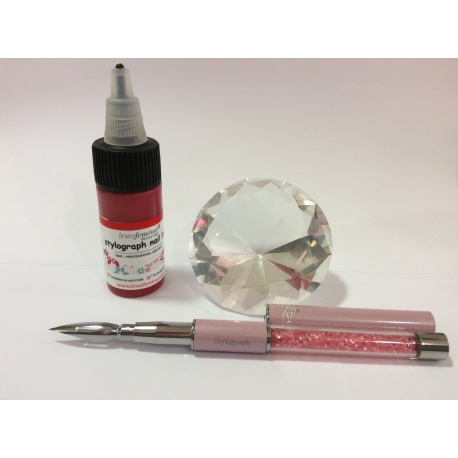 Peinture stylograph rouge