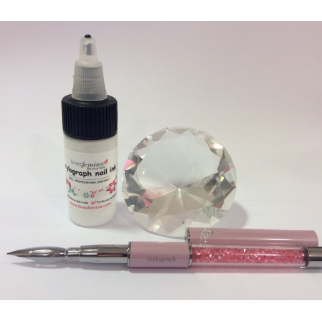 Peinture stylograph blanc