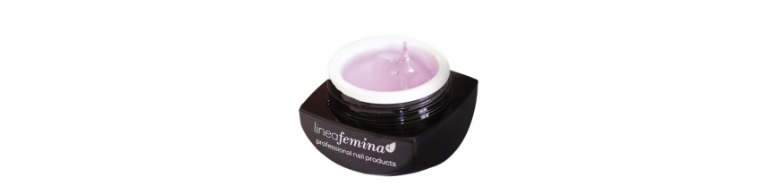 Gels de base, de construction et de finitions pour la pose de faux ongles en gels